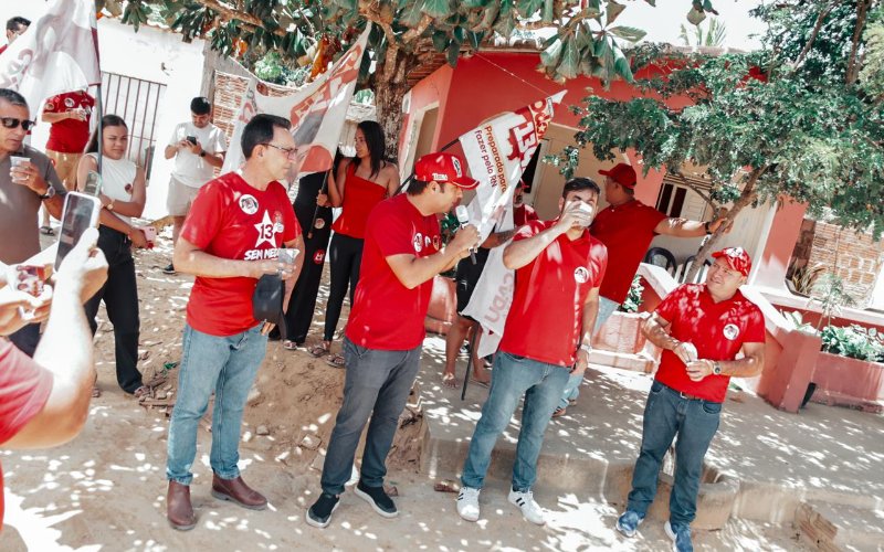 ODON JÚNIOR SEGUE PELA SERRA DE SANTANA E VISITA ASSENTAMENTO SANTA CLARA